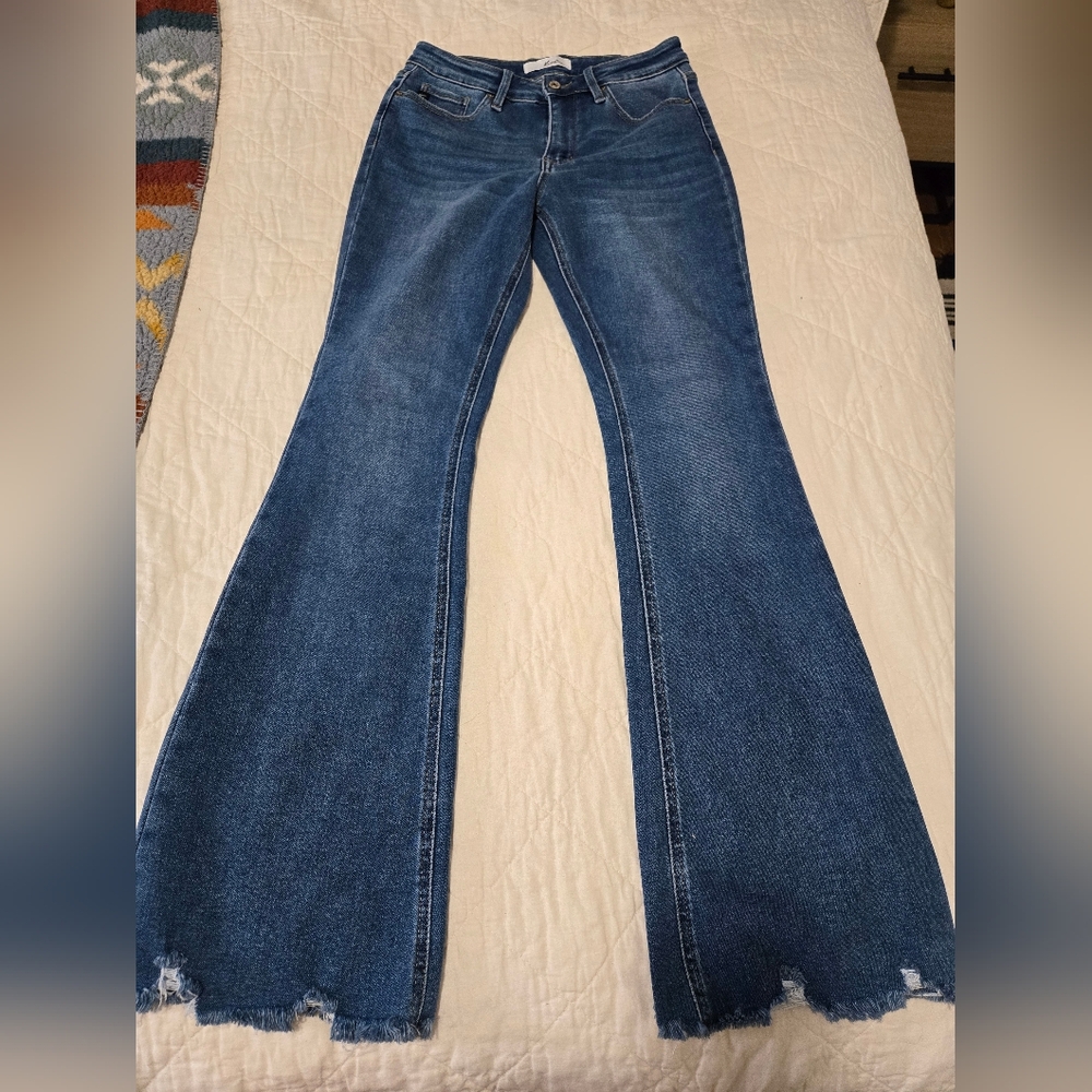 Kancan Highrise Flare Jeans